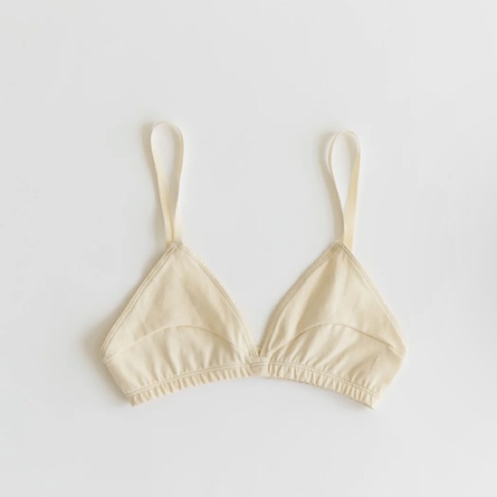 New unworn Magda ARQ bra in cotton size L